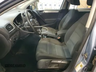 2012 Volkswagen Golf TDI with VIN WVWDM7AJ0CW144803, listed as a Copart auction lot 61574455 with 184,152 mi miles and Salvage title. Bid and sale history available at DreamBid. Image 7.