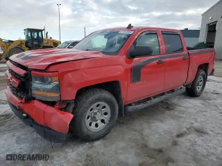 2018 Chevrolet Silverado 1500 Custom with VIN 3GCUKPEC8JG159160, listed as a Copart auction lot 47082895 with 0 mi miles and Salvage Title. Bid and sale history available at carsss.com. Image 1.