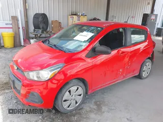 2016 Chevrolet Spark LS with VIN KL8CB6SA6GC588083, listed as a IAAI auction lot 40064066 with 123,217 mi miles. Bid and sale history available at carsss.com. Image 2.