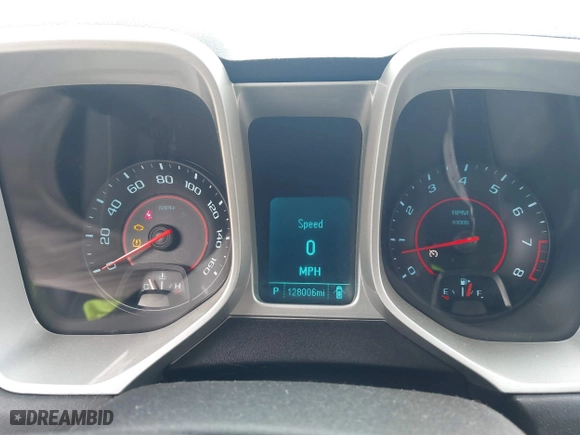 2015 Chevrolet Camaro LT with VIN 2G1FD3D36F9291180, listed as a IAAI auction lot 41675927 with 128,006 mi miles. Bid and sale history available at carsss.com. Image 7.