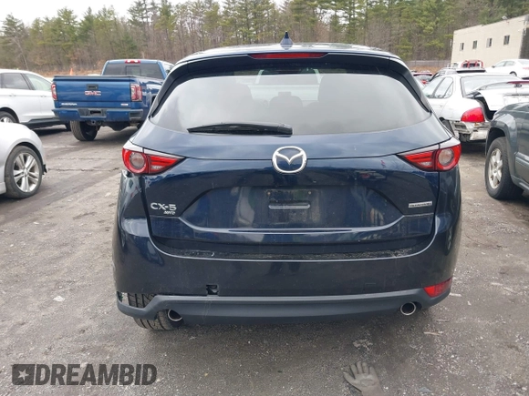 2020 Mazda CX-5 Grand Touring with VIN JM3KFBDM7L1723852, listed as a IAAI auction lot 41848152 with 85,099 mi miles. Bid and sale history available at carsss.com. Image 16.