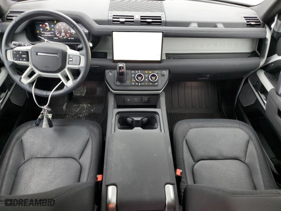 2023 Land Rover Defender X-Dynamic SE with VIN SALE2FEU2P2201677, listed as a Copart auction lot 84627114 with 16,292 mi miles and Salvage Title. Bid and sale history available at carsss.com. Image 8.