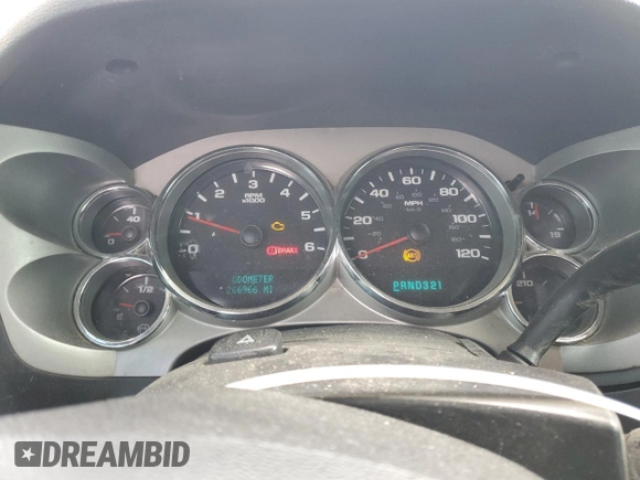 2007 Chevrolet Silverado 1500 1LT with VIN 1GCEK19047Z562949, listed as a Copart auction lot 52038545 with 266,966 mi miles and Salvage Title. Bid and sale history available at DreamBid. Image 9.