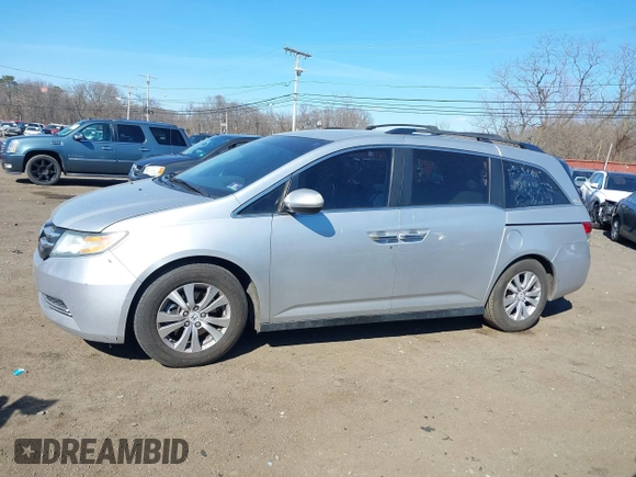 2014 Honda Odyssey EX with VIN 5FNRL5H40EB030000, listed as a IAAI auction lot 41698771 with 190,169 mi miles and . Bid and sale history available at carsss.com. Image 14.