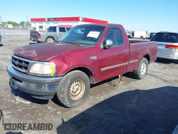 1997 Ford F-150 with VIN 1FTDF1728VKC04974, listed as a IAAI auction lot 41969225 with 159,375 mi miles and . Bid and sale history available at DreamBid. Image 2.