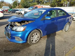 2018 Chevrolet Sonic LS with VIN 1G1JB5SH3J4127259, listed as a Copart auction lot 85037774 with 110,297 mi miles and Salvage title. Bid and sale history available at DreamBid. Image 1.