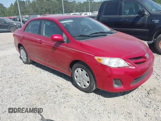 2011 Toyota Corolla L with VIN JTDBU4EE3B9124609, listed as a IAAI auction lot 42046571 with 59,617 mi miles. Bid and sale history available at carsss.com. Image 1.