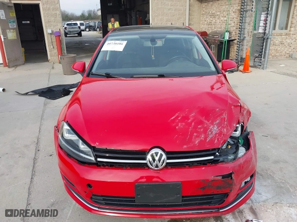 2015 Volkswagen Golf TSI SEL with VIN 3VW217AU6FM034480, listed as a IAAI auction lot 40738186 with 87,767 mi miles. Bid and sale history available at carsss.com. Image 13.