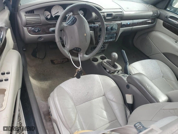 2004 Chrysler Sebring Limited with VIN 1C3EL65R64N317575, listed as a Copart auction lot 51833645 with 0 mi miles and Salvage Title. Bid and sale history available at carsss.com. Image 8.