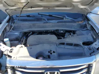 2013 Honda Pilot EX-L with VIN 5FNYF3H55DB010257, listed as a Copart auction lot 47375155 with 244,586 mi miles and Salvage Title. Bid and sale history available at DreamBid. Image 12.
