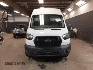 2021 Ford Transit Cargo with VIN 1FTBW3X83MKA06759, listed as a IAAI auction lot 41523717 with 12,116 mi miles. Bid and sale history available at carsss.com. Image 13.