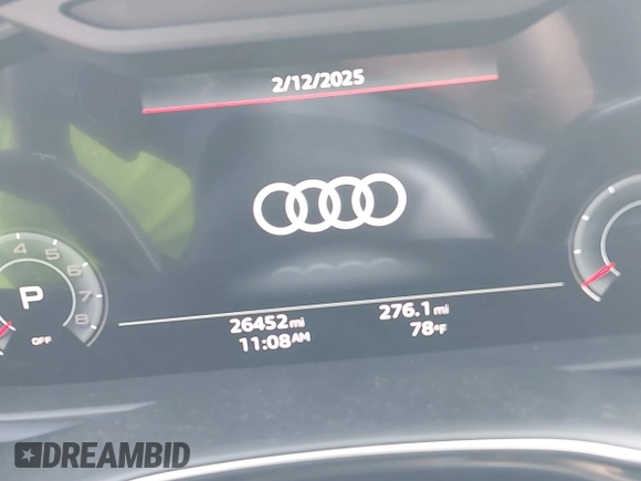 2023 Audi Q7 Premium Plus with VIN WA1LXBF74PD000475, listed as a IAAI auction lot 41559628 with 26,452 mi miles. Bid and sale history available at carsss.com. Image 15.