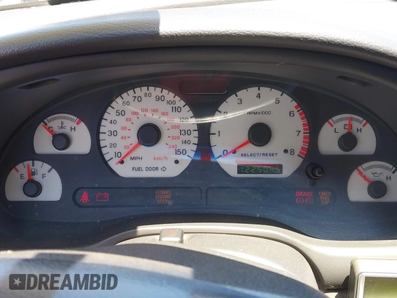 2002 Ford Mustang GT Deluxe with VIN 1FAFP45X92F229236, listed as a IAAI auction lot 42565552 with 122,504 mi miles and . Bid and sale history available at DreamBid. Image 7.