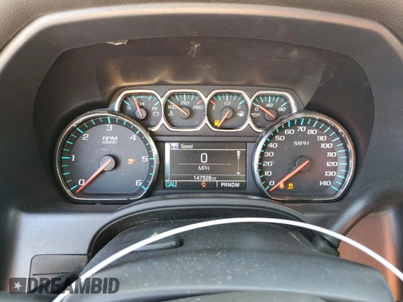 2016 Chevrolet Silverado 1500 LT with VIN 1GCRCREC1GZ248642, listed as a Copart auction lot 53349125 with 147,526 mi miles and Salvage Title. Bid and sale history available at DreamBid. Image 9.