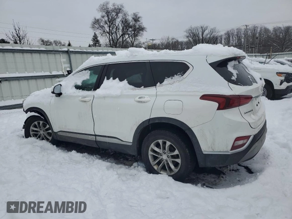 2019 Hyundai Santa Fe SE with VIN 5NMS2CAD9KH102793, listed as a Copart auction lot 43292245 with 160,903 mi miles and Salvage Title. Bid and sale history available at DreamBid. Image 2.