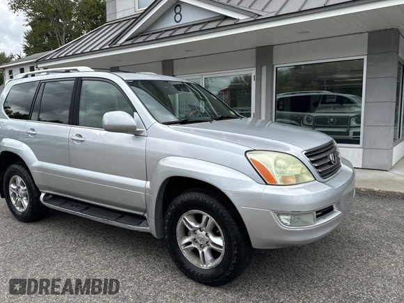 2006 Lexus GX with VIN JTJBT20X960097813, listed as a Copart auction lot 55996365 with 247,588 mi miles and Clean Title. Bid and sale history available at carsss.com. Image 1.