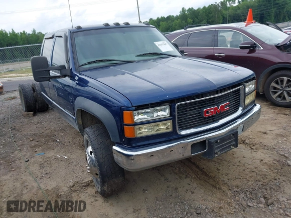 2000 GMC Sierra 3500 z VIN 1GTHK33F9YF413736, wystawiony jako IAAI lot #42197845 z przebiegiem 255 855 mil mil oraz . Historia ofert i sprzedaży dostępna na DreamBid. Obrazek 1.
