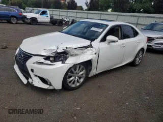 2016 Lexus IS 300/350 with VIN JTHCM1D2XG5007147, listed as a Copart auction lot 63403885 with 214,849 mi miles and Salvage title. Bid and sale history available at DreamBid. Image 1.