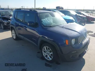 2017 Jeep Renegade Latitude with VIN ZACCJABB5HPG29029, listed as a IAAI auction lot 40946778 with 106,852 mi miles and . Bid and sale history available at DreamBid. Image 1.