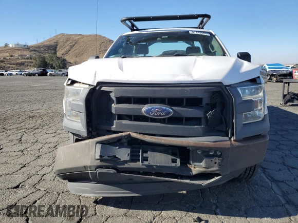 2016 Ford F-150 XL with VIN 1FTNF1CF1GKD83116, listed as a Copart auction lot 87842595 with 169,477 mi miles and Salvage Title. Bid and sale history available at carsss.com. Image 5.