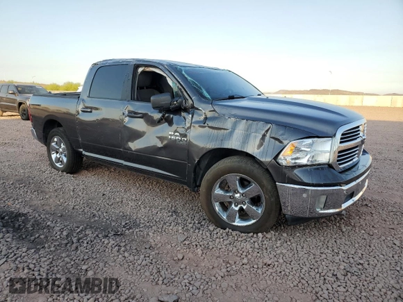2019 Ram 1500 Big Horn z VIN 1C6RR6LT0KS548892, wystawiony jako Copart lot #58438045 z przebiegiem 53 876 mil mil oraz Szkoda całkowita • Salvage title. Historia ofert i sprzedaży dostępna na DreamBid. Obrazek 4.