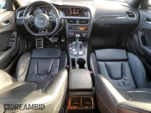 2015 Audi S4 Premium Plus with VIN WAUBGAFL1FA069940, listed as a Copart auction lot 86193774 with 110,996 mi miles and Salvage Title. Bid and sale history available at carsss.com. Image 8.