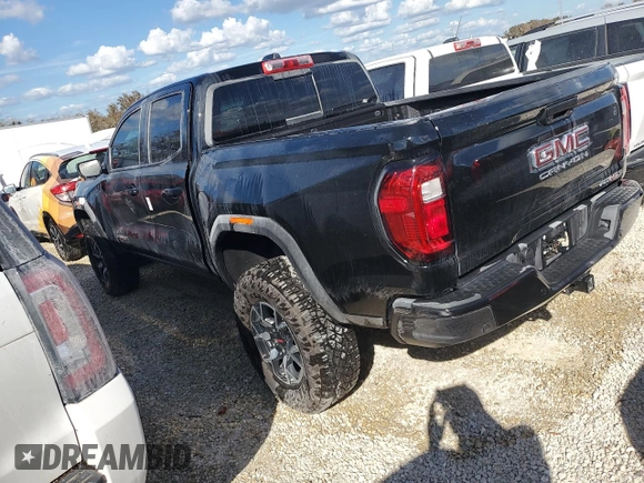 2024 GMC Canyon 4WD AT4X with VIN 1GTP6EEK2R1145665, listed as a Copart auction lot 75542324 with 2,353 mi miles and Non Repairable. Bid and sale history available at carsss.com. Image 2.