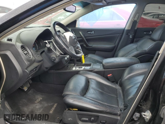 2012 Nissan Maxima SV with VIN 1N4AA5AP9CC821164, listed as a Copart auction lot 49357515 with 131,127 mi miles and Salvage title. Bid and sale history available at DreamBid. Image 7.