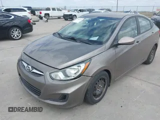 2014 Hyundai Accent GLS with VIN KMHCT4AE4EU615913, listed as a IAAI auction lot 41780724 with 1 mi miles. Bid and sale history available at carsss.com. Image 6.