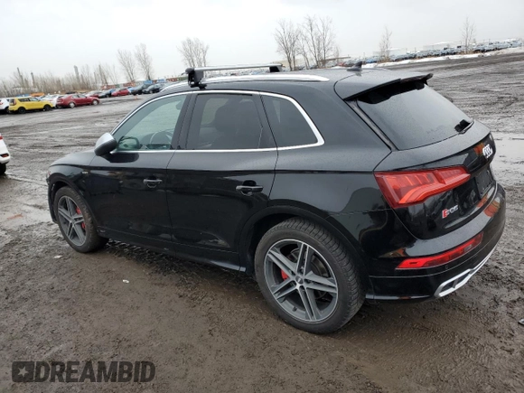 2018 Audi SQ5 with VIN WA1C4BFY1J2074523, listed as a Copart auction lot 84506844 with 125,172 mi miles and Salvage Title. Bid and sale history available at DreamBid. Image 2.