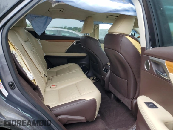2016 Lexus RX 350 with VIN 2T2ZZMCA5GC022564, listed as a Copart auction lot 56579535 with 123,459 mi miles and Salvage title. Bid and sale history available at DreamBid. Image 11.