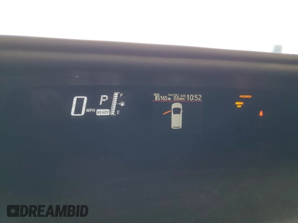 2016 Toyota Prius One with VIN JTDKDTB33G1134852, listed as a Copart auction lot 52701985 with 85,165 mi miles and Salvage Title. Bid and sale history available at DreamBid. Image 9.