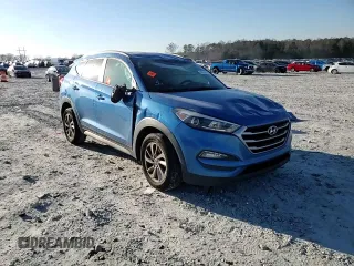 2018 Hyundai Tucson SEL Plus with VIN KM8J33A40JU617550, listed as a Copart auction lot 86579574 with 108,837 mi miles and Salvage Title. Bid and sale history available at carsss.com. Image 11.