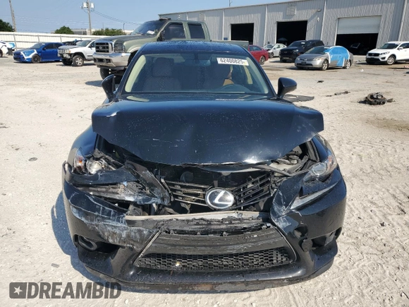 2015 Lexus IS 250 with VIN JTHBF1D27F5080738, listed as a Copart auction lot 62400825 with 71,896 mi miles and Salvage title. Bid and sale history available at DreamBid. Image 5.