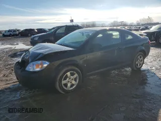 2009 Pontiac G5 with VIN 1G2AS18H397128904, listed as a Copart auction lot 46260475 with 216,370 mi miles and Salvage Title. Bid and sale history available at carsss.com. Image 1.