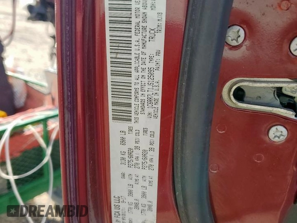 2018 Ram 1500 Big Horn z VIN 1C6RR7LT1JS125095, wystawiony jako Copart lot #59520695 z przebiegiem 111 397 mil mil oraz Szkoda całkowita • Salvage title. Historia ofert i sprzedaży dostępna na DreamBid. Obrazek 12.