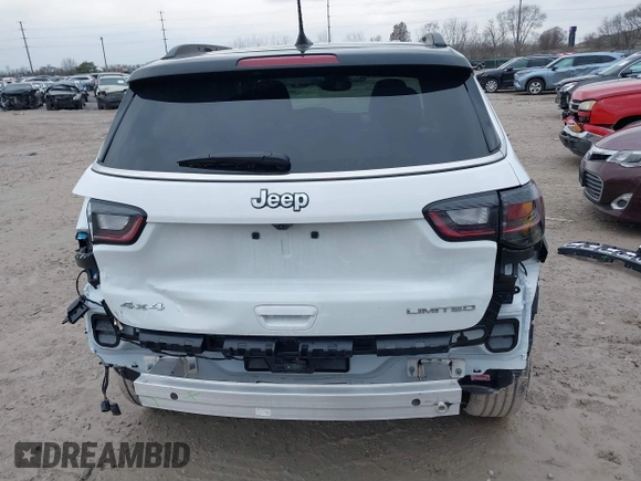 2024 Jeep Compass Limited with VIN 3C4NJDCN6RT140507, listed as a IAAI auction lot 41094559 with 6,494 mi miles and . Bid and sale history available at carsss.com. Image 17.