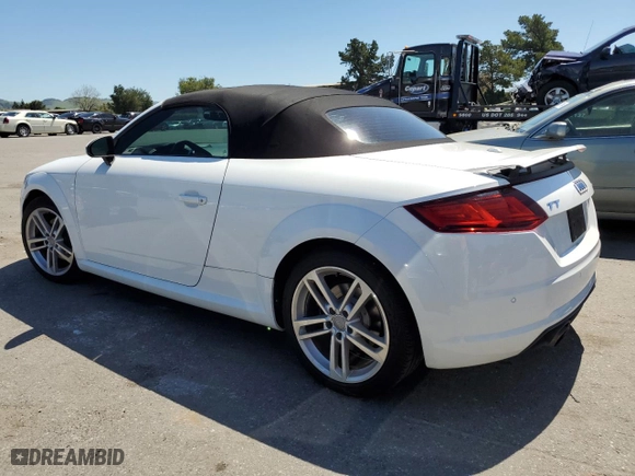 2017 Audi TT Roadster with VIN TRUT5CFV1H1011734, listed as a Copart auction lot 50279684 with NaN miles and Salvage Title. Bid and sale history available at carsss.com. Image 2.