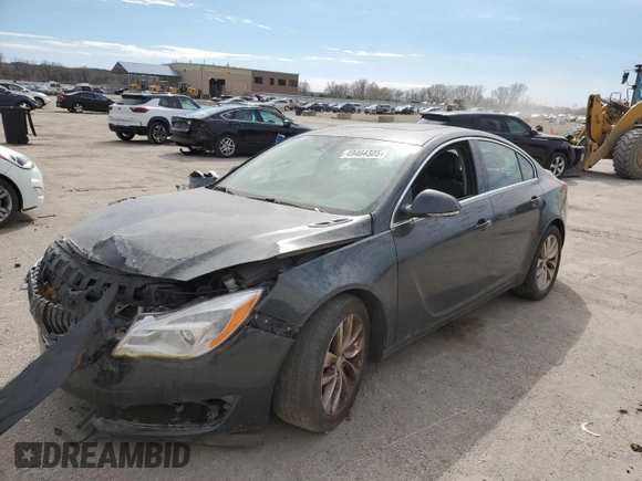 2015 Buick Regal Premium I with VIN 2G4GN5EX1F9244298, listed as a Copart auction lot 49464305 with 172,582 mi miles and Clean Title. Bid and sale history available at carsss.com. Image 1.