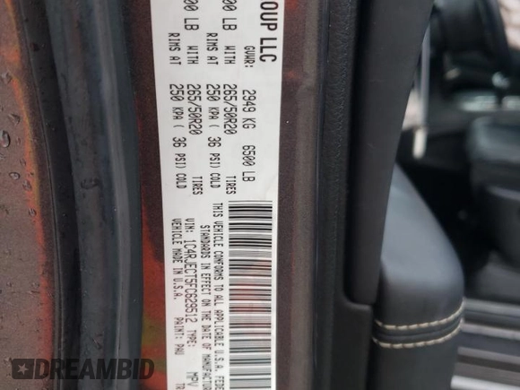 2015 Jeep Grand Cherokee Overland with VIN 1C4RJECT5FC629512, listed as a Copart auction lot 49156905 with 0 mi miles and Salvage Title. Bid and sale history available at carsss.com. Image 13.