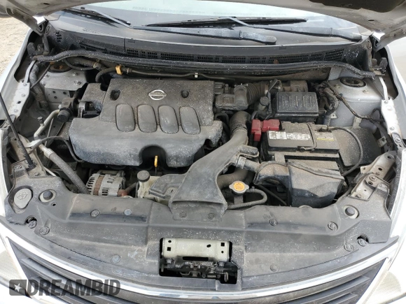 2011 Nissan Versa 1.8 S with VIN 3N1BC1CP1BL396107, listed as a Copart auction lot 49880305 with 210,125 mi miles and Salvage Title. Bid and sale history available at carsss.com. Image 12.