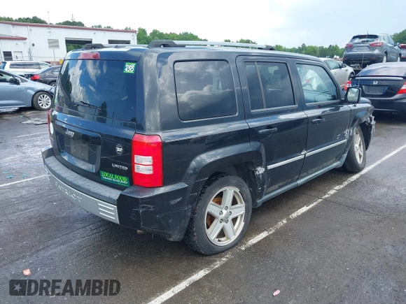 2010 Jeep Patriot Limited with VIN 1J4NF4GBXAD502439, listed as a IAAI auction lot 42265041 with 136,871 mi miles and . Bid and sale history available at DreamBid. Image 4.