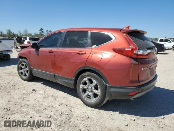 2017 Honda CR-V EX with VIN 2HKRW1H52HH519996, listed as a Copart auction lot 49722355 with 120,032 mi miles and Salvage Title. Bid and sale history available at carsss.com. Image 2.