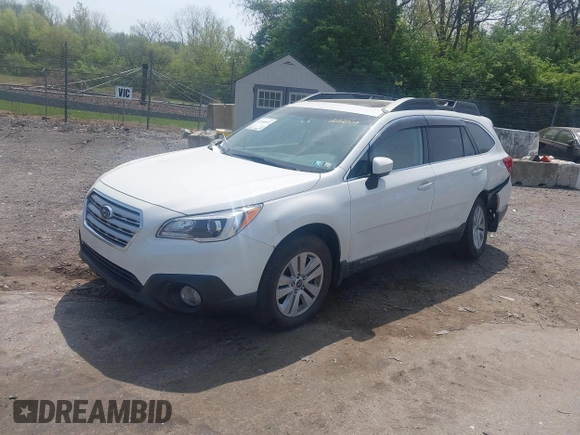 2016 Subaru Outback 2.5i Premium with VIN 4S4BSADC1G3202007, listed as a IAAI auction lot 42106507 with 63,046 mi miles. Bid and sale history available at carsss.com. Image 2.