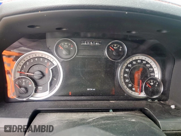 2016 Ram 1500 Rebel with VIN 1C6RR7YT5GS416166, listed as a Copart auction lot 63480815 with 96,134 mi miles and Clean title. Bid and sale history available at DreamBid. Image 9.