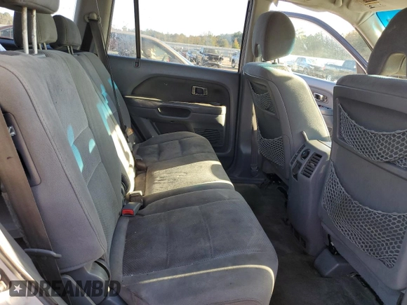 2006 Honda Pilot EX with VIN 5FNYF28446B008729, listed as a Copart auction lot 77075504 with 356,586 mi miles and Salvage Title. Bid and sale history available at DreamBid. Image 11.