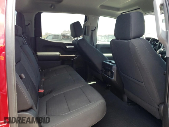 2022 GMC Sierra 1500 Elevation with VIN 3GTU9CET7NG196551, listed as a Copart auction lot 54537325 with 52,870 mi miles and Salvage Title. Bid and sale history available at DreamBid. Image 10.