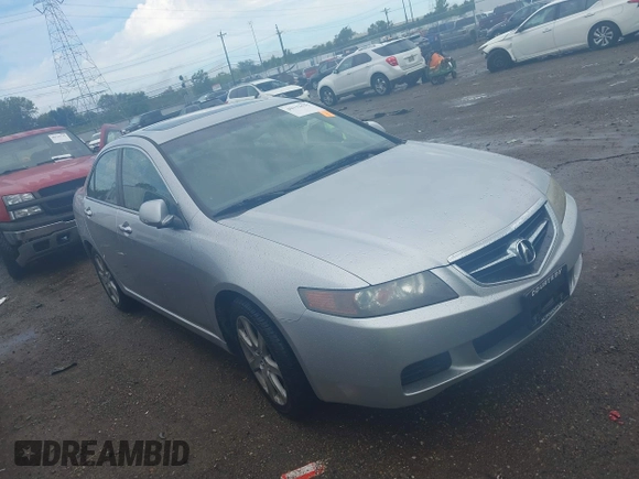 2004 Acura TSX with VIN JH4CL96844C016596, listed as a IAAI auction lot 40133631 with 203,867 mi miles. Bid and sale history available at carsss.com. Image 1.