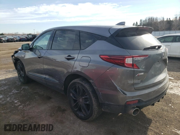 2024 Acura RDX w/A-Spec Package with VIN 5J8TC2H69RL806070, listed as a Copart auction lot 42016335 with 7,734 mi miles and Salvage title. Bid and sale history available at DreamBid. Image 2.