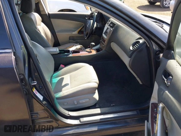 2008 Lexus IS 350 with VIN JTHBE262182015359, listed as a IAAI auction lot 42163653 with 202,764 mi miles and . Bid and sale history available at DreamBid. Image 5.